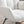 Teddy Fabric Rocking Gilder Nursery Chair For Living Room Indoor - Ivory