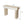 Entryway Table With 2 Hidden Handle Drawers For Entrance - Beige / Yellow