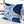 Seastar Starfish Pillow With Hidden Zipper (Set of 2) - Indigo