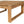 Outdoor 4pc Acacia Wood Sectional Patio Sofa Set