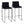 Fuji - Contemporary High Back Barstool Elegant Design