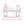 Twin Over Twin Castle Bunk Bed With Ladder - Pink