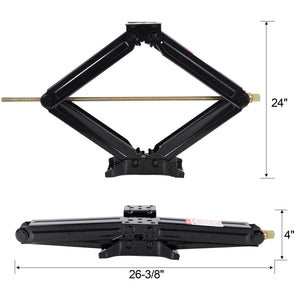 5000 lbs RV Scissor Jacks - Set of 2