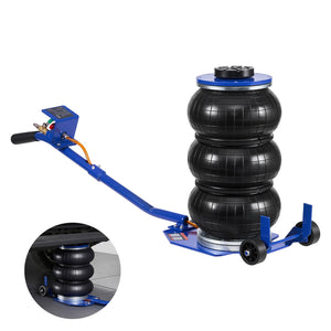 Air Jack, 3 Ton/6613 lbs Triple Bag Air Jack with Six Steel Pipes