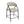 25'' Seat Height Modern Fabric Bar Stools with Back