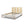 Toscana Queen Upholstered Cane Back Platform Bed