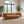Melissa Mid-Century Cognac Vegan Leather Modern Sofa