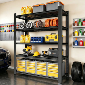 72"H 5-Tier Adjustable Heavy Duty Shelving Rack