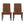 Broxton Tuft Dining Rolltop Chairs With Button Tufted Backrest (Set of 2)
