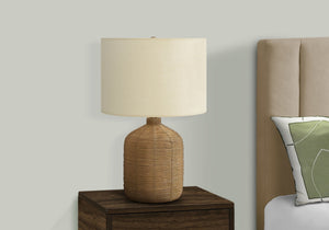 Lighting, Table Lamp, Rattan, Modern