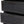 Newell Cane 3 Drawer Dresser - Dark Gray