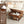 Rustic Flip Top Coffee Table With Hidden Storage - Black / Brown