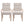 Upholstered Dining Chairs with Armrests