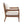 Elliston Rattan Backrest Solid Wood Accent Chair with Cushions - Set of 2