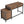 Computer Desk With Reversible 5 Drawer Storage, Frame Writing Table For Small Spaces