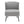 Fran - Contemporary Slipper Chair - Black / Light Gray