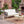 Outdoor Acacia Wood Loveseat & Coffee Table Set with Handwoven Rope, Light Teak