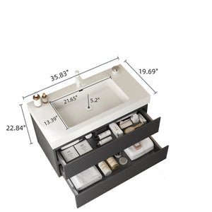 Veno 36" Bathroom Vanity with Undermount Sink