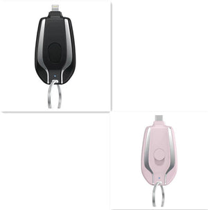 Keyring Wireless Charging Bank 1500mAh Portable Power