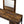 Juvanth Rustic Vanity Desk Mirror - Oak