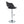 Margarite - Contemporary Ajustable Barstool With Swivel With Rounded T Footrest (Set of 2)