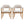 Wood Frame Upholstered Dining Chairs with Armrests (Set of 2)