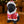 Christmas Pug Statue - Holiday Dog Figurine