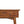 Solid Mango Wood Mini Chestnut Hallway Console with 2 Drawers