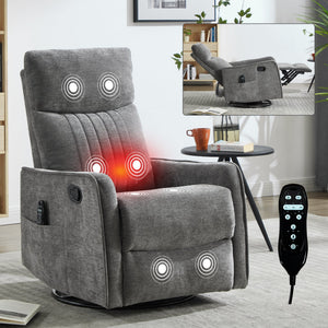 ComfortMax Dark Gray Recliner Chair