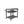 3-Shelf Outdoor Grill Table with Wheels