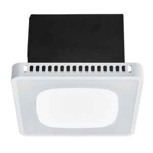 Bathroom Exhaust Fan with Seven Colors RGB Lights and Low Noise