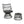Elaine Chair & Side Table Outdoor Set