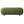 Upholstered Ottoman, Oval Shape