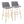 Toriano - Contemporary Fixed Height Barstool With Swivel And Round Footrest (Set of 2)