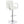 Letitia - Adjustable Height Bar Stool - White