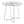 Cece - Contemporary / Glam Dinette Table