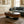 Elliptical Living Room Coffee Table With Hidden Storage And Removable Tabletop