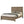 Modern Chevron Patterned Headboard Bed