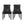 Cheney Contemporary Dining Chair Tufted Upholstery (Set of 2)
