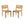 Outdoor Dining Side Chair (Set of 2) - Teak Finish