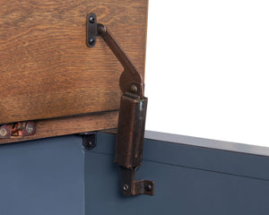 Lift-Top Coffee Table - Blue