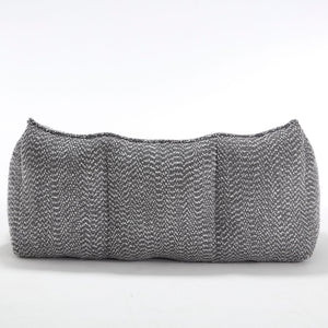Comfortable Dual Beanbag Chair With High Resilience Foam Core For 2 People