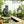 Garden Fountain, Tall Outdoor Waterfall with LED Lights