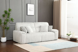 Jaya Power Motion Sofa with Sleeper & USB Port - Mondo Gray