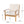 Outdoor Club Chair With Cushion And Acacia Wood Frame - Teak