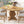 TREXM Farmhouse 5-Piece Dining Table Set