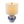 Blue and White Short Urn Ceramic Vase Lamp