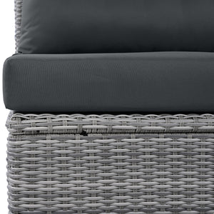 Outdoor Furniture Set Patio Rattan with Recliners and Tables