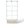 Glass Display Cabinet With LED Lights, Tempered Glass Doors, Large Drawers, 2 Door Storage Case With 4 Shelves - Natural / White