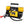 Heavy Duty 12V Dual Cylinder Air Compressor, Tire Inflator With Gauge - Yellow / Black